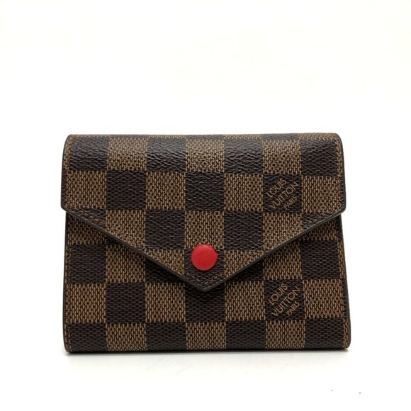 LOUIS VUITTON Brown Damier Wallet - Picture 1 of 11